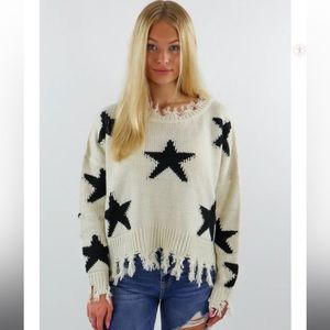 Rock n Rags Star Sweater